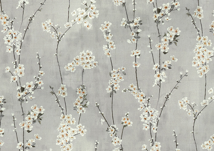 Almond Blossom, Pebble - Roman Blind - Image 6